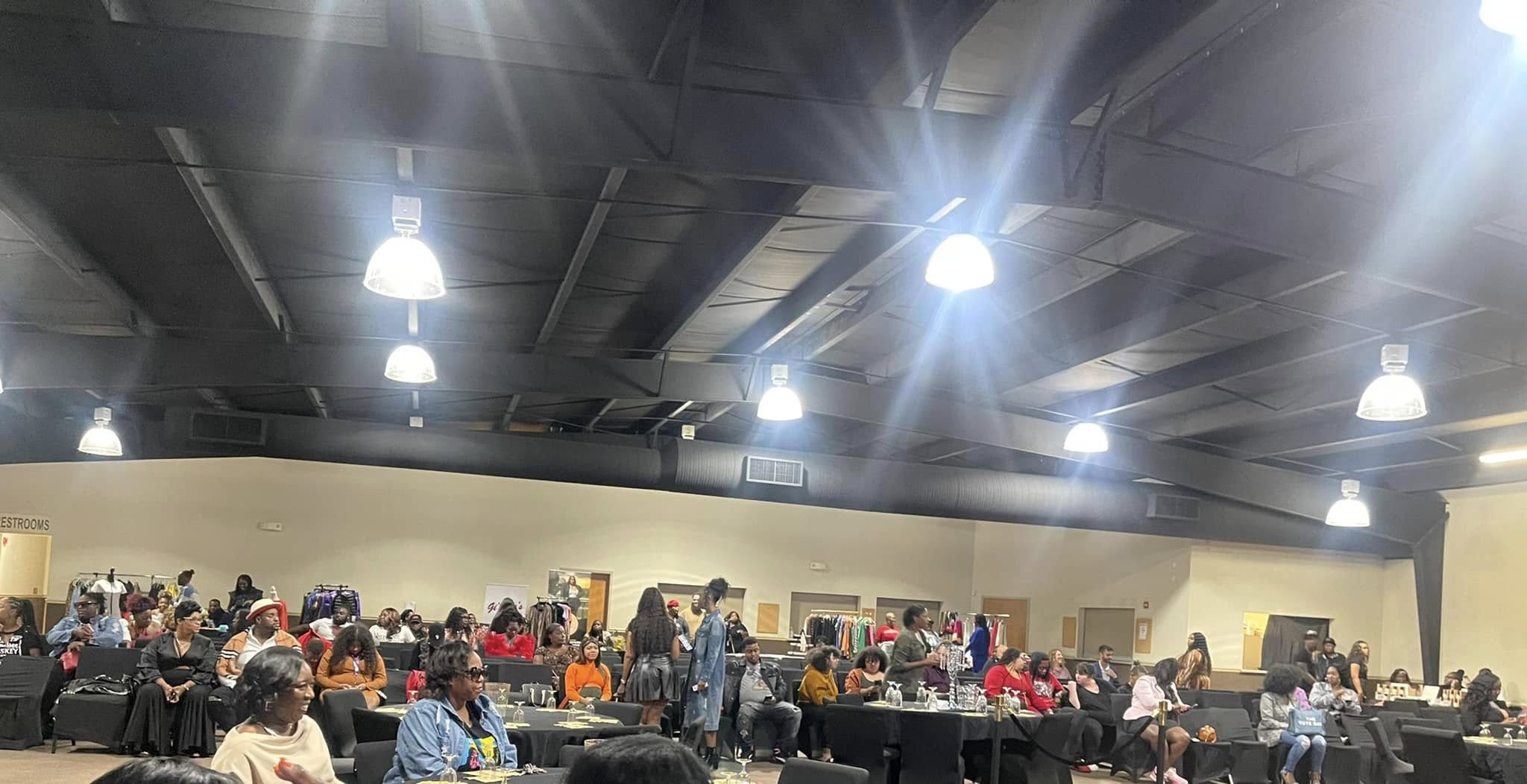 Packed event at Phillips Event Center — live community gathering